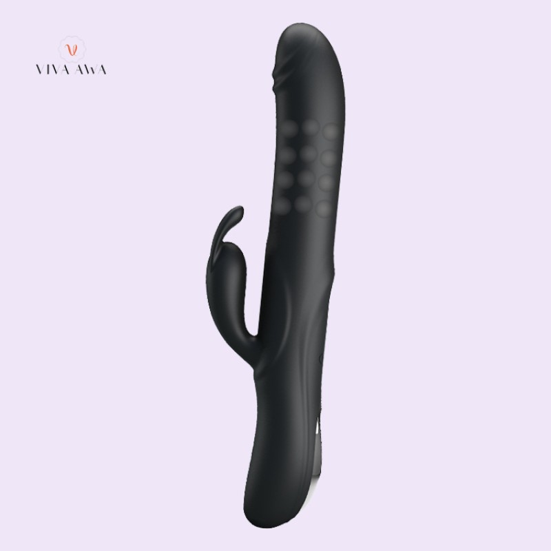 Rabbit Vibrator Dildo Stimulate Clitoris Vibrator Female Sex Toys In India