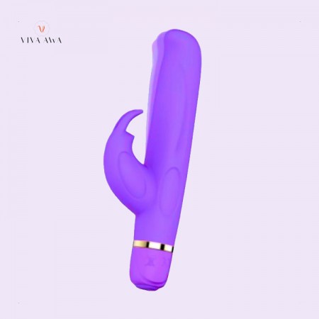 Rabbit Vibrator Purple Handheld Vibrator Sex Toy In India