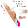 Realistic Dildo Rabbit G-Spot Vibrator India Dual Stimulation Couple Female Sex Toy