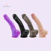 Realistic Dual Density Dildo With Suction Base Female Masturbation Sex Toy