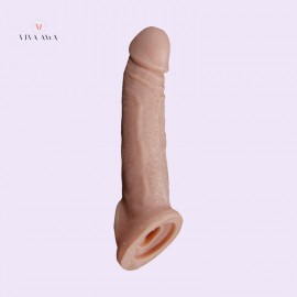 Realistic Penis Sleeve Dildo Enlargement Simulation Penis Extension Enlargers Sex Toy For Men