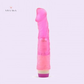 Realistic Pink Vibrator Sillicone Female Sex Toys