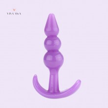 Sex Toy Purple Mini Anchor Jelly Plug