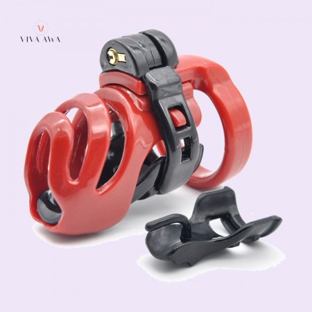 Silicone Chastity Cage India Resin Cage Chastity Lock
