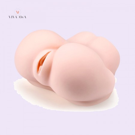 Silicone Mini Sex Doll Male Masturbator Pussy with Vibrator Hole