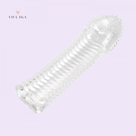 Sleeve Spiral Rib Sex Products Online