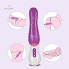 Tongue Vibrator Realistic Oral Clit Stimulator G Spot Vibrator Heating 360° 7x7 Vibration Rotation Female Toy India