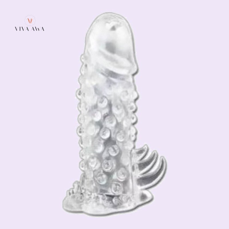 Transparent Penis Sleeve Male Sex Toy