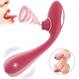 Vaginal Breast Sucking Vibrator India Dual Motor 10 Vibration Modes Waterproof Couple Female Vibrator Pussy Sucking Sex