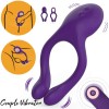 Vibrating Cock Ring India 10 Vibration Modes Waterproof Nipple Massage Couples Play