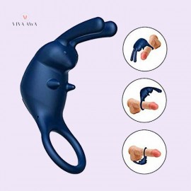 Vibrating Cock Ring Male Penis Enhancer Rechargeable Sex Toys India