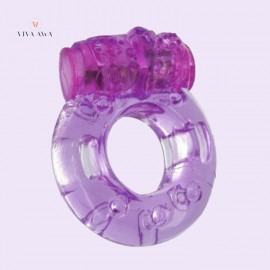 Vibrating Cock Ring Sex Toys India Purple