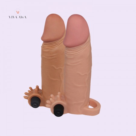 Vibrating Penis Sleeve Online India Realistic Penis Enlarger Vibrators Liquid Silicone 