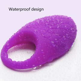 Vibrating Ring Sex Toy for Male Cock Delay Ejaculation Prostate Penis Massager