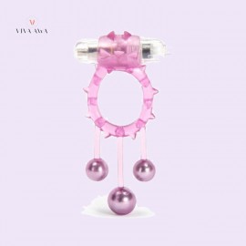 Vibrating Three Delay Ring For Men Sex Toy