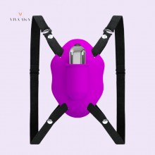 Wearable Panty Vibrator India Butterfly Strap-On Clitoral Stimulator 10 Function Sex Toys For Women