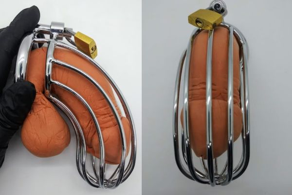 #3 Lock the Chastity Cage